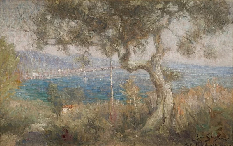 Paesaggio di Saint - Raphaël, 1907